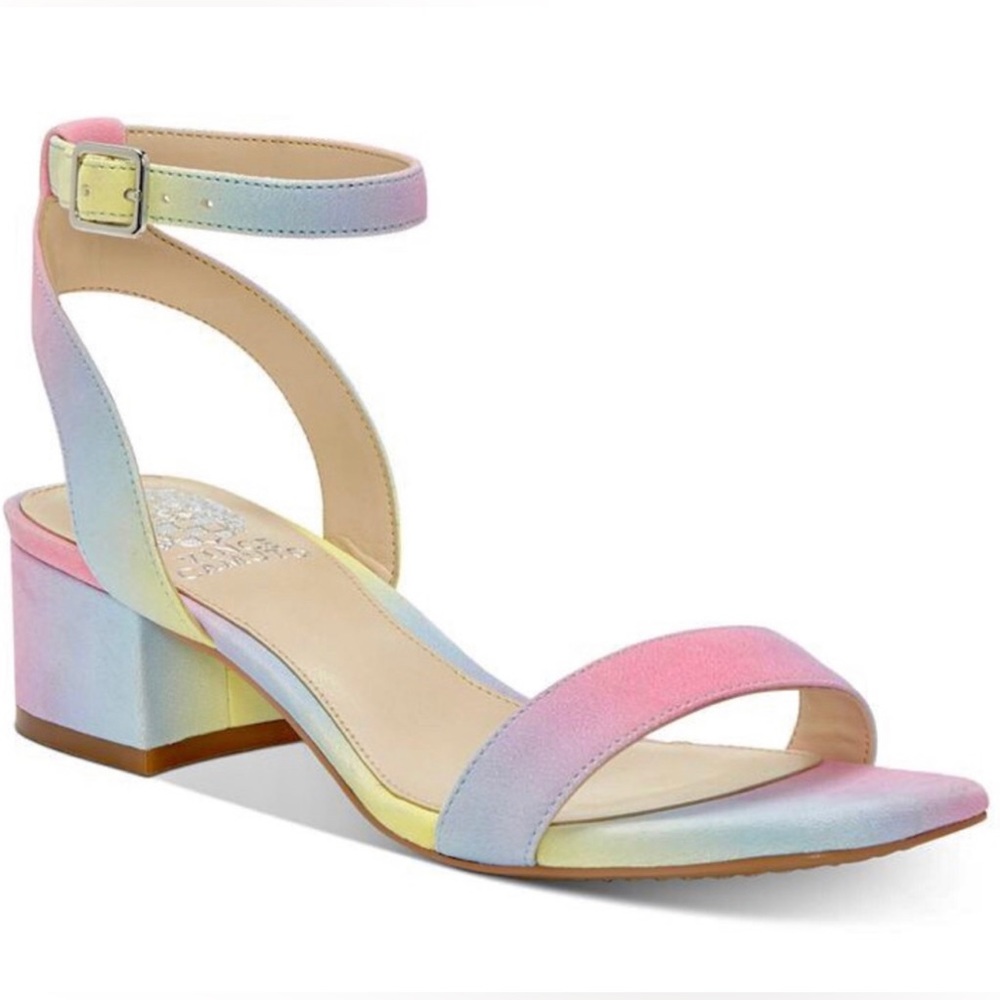 NWB Vince Camuto Sandals Jantta Tie Dye Sz 7.5M